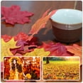 thumbnail image 4 of EeaseMX 600 hojas de arce simuladas, hojas de arce otoñales, hojas de otoño, manualidades DIY, hojas de otoño, 4 of 8