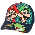 thumbnail image 1 of Super Mario Bros. Back to Back Kid's Baseball Hat, 1 of 5