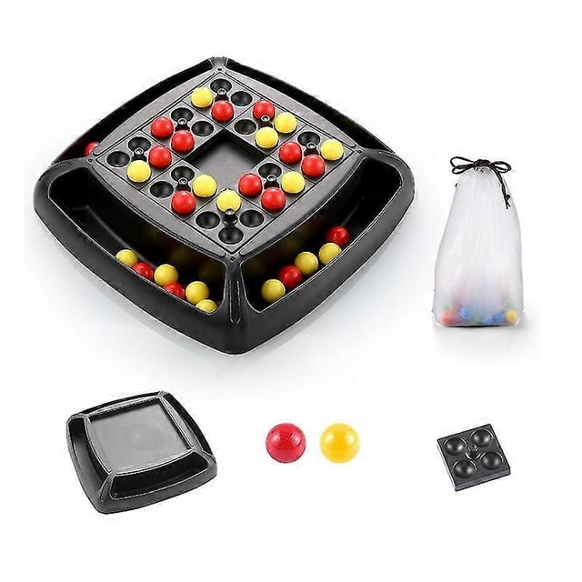 Rainbow Ball Matching Game for Parents and Kids - Colorful Educational Board Game for Early Learning with