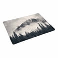 thumbnail image 2 of MKHERT Banff National Park Foggy Mountains and Forest Tree in Canada Doormat Rug Home Decor Floor Mat Bath Mat 23.6x15.7 inch, 2 of 3