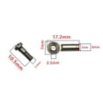 thumbnail image 3 of Ensemble de Vis de Joint Universel pour Klaxon Vis de Joint d'Instrument de Musique Accessoire 17.2mm, 3 of 9