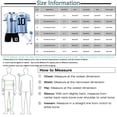 thumbnail image 2 of Wami 22/23 Argentina Home Soccer Jerseys 3 Piece Sets Short Sleeves Shorts Socks #10 Star Players Print Sky Blue for Kids#10/16, 2 of 2