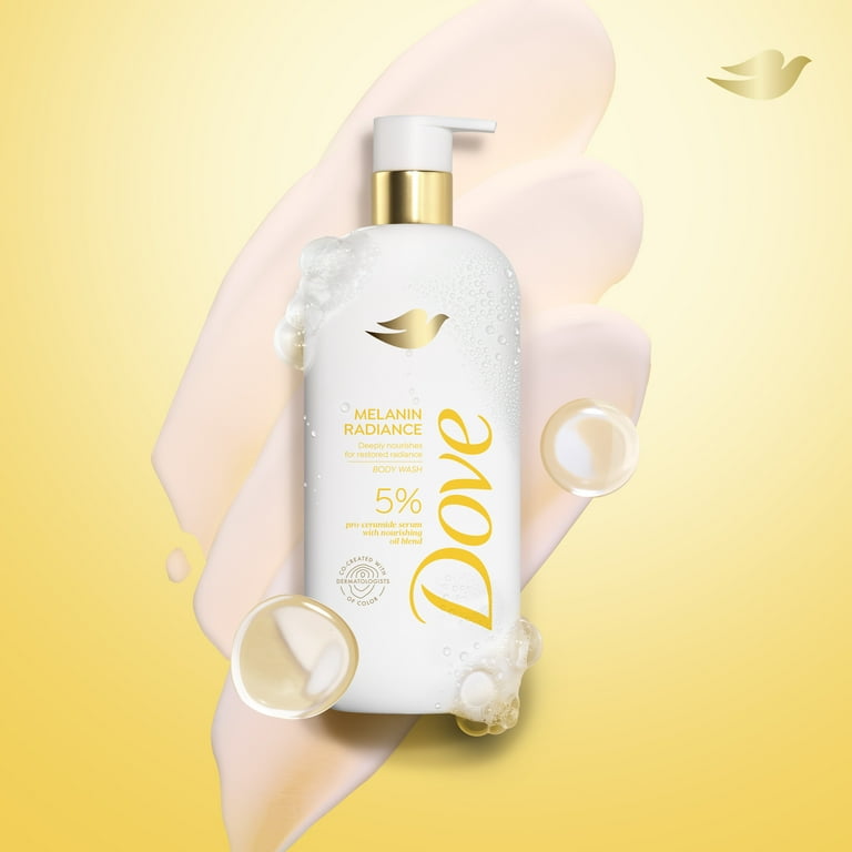 Dove, Melanin Radiance Body Wash, 18.5 oz, with Pro-Ceramides