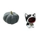 thumbnail image 5 of Cojín de calabaza de Halloween con forma de gato, estatua de resina suave, decorativo, ideal para sala de estar, dormitorio, oficina, regalo de 23 cm, 5 of 8