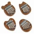 thumbnail image 3 of Wooden 8-Key Finger Thumb Piano for All Ages: Soothing Sounds and Stress Relief, 3 of 8