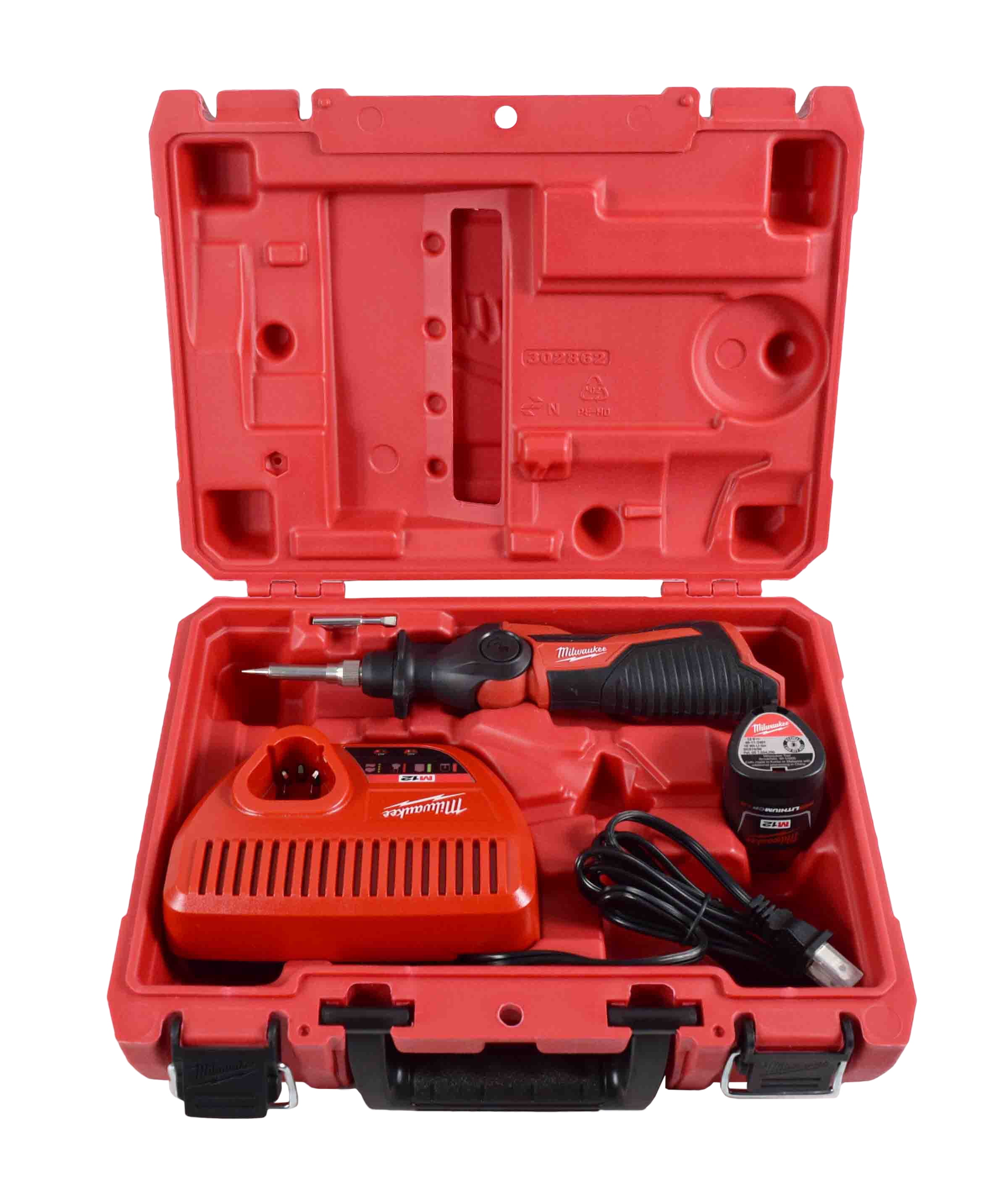 Milwaukee 2488-21 12V Cordless Pivoting Head Soldering Iron Kit