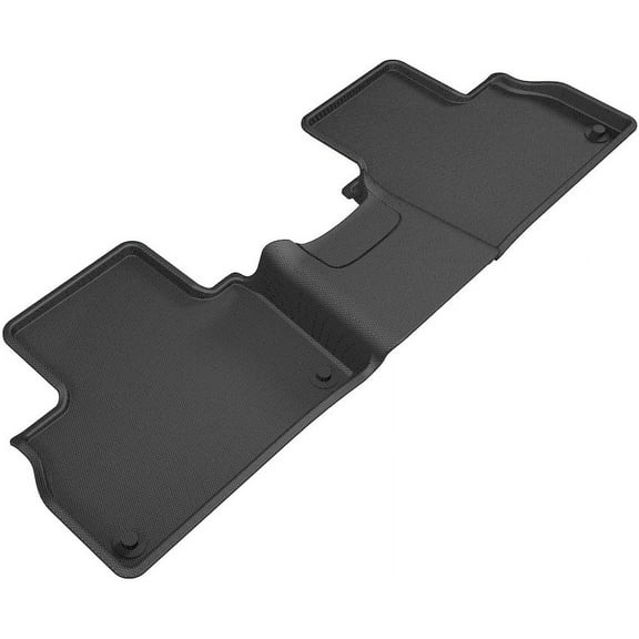 3D MAXpider KAGU Floor Mat (BLACK) compatible with MASERATI LEVANTE 2017-2024 - Second Row