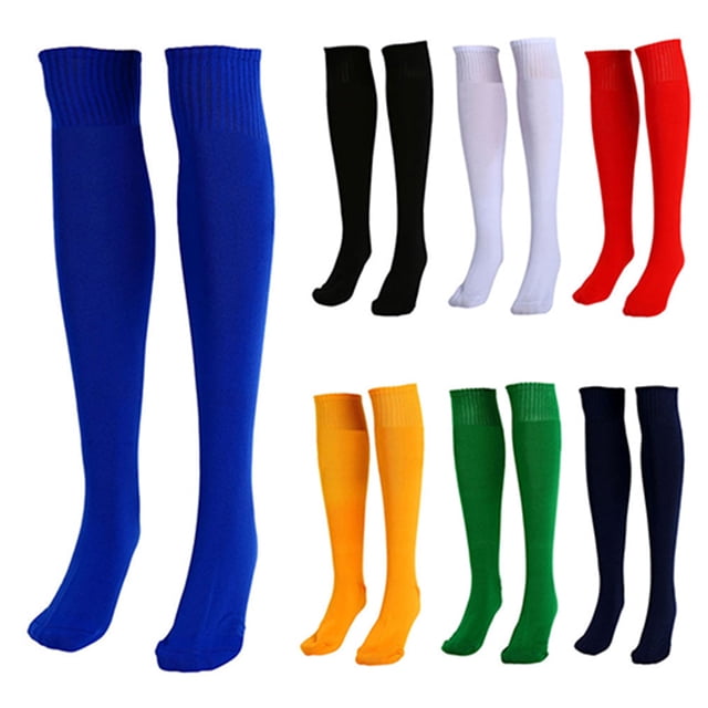 Cheers Unisexe Soccer Simple Longue Chaussette Sport Genou Haut Grande Hockey Soccer Rugby Stocks