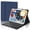 Navy, variant on 9–11" Universal Bluetooth Keyboard Case with Elastic Straps 中文翻译