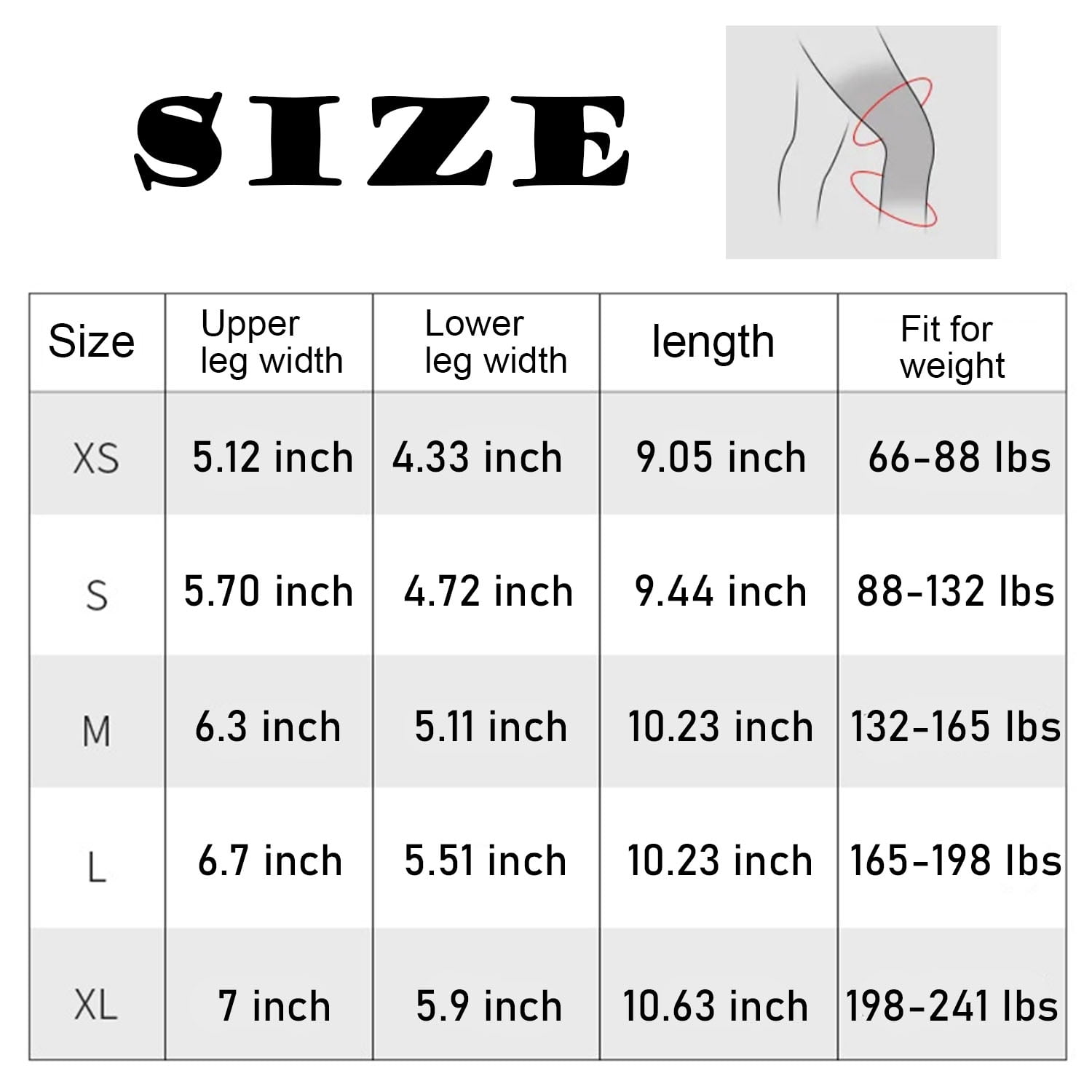 MUZOOY 4-Pair Elastic Knee Pads M, Thick Sponge Collision Avoidance Warm Anti-Slip 5 Size Knee Sleeve Basketball Volleyball Sport Pad Adults Kids