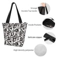 thumbnail image 6 of Fotbe Lilies Flowers Pattern Beach Tote,Shoulder Handbag,Spacious Tote Bag,Lightweight Travel Bag,Versatile Shopping Bag, 6 of 9