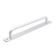 thumbnail image 5 of Kenally manija de los muebles con tornillos de montaje perillas de hardware sin perforaciones de aleación tiradores de puertas decoración de gabinete Plata/224mm 2piezas Kenally CBP390343, 5 of 5