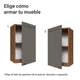 thumbnail image 5 of Alacena Gabinete Superior Cocina Madesa Vik 40cm MG, 5 of 5