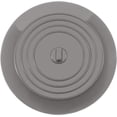 thumbnail image 3 of Tapón Gen 13 x2 (uno gris claro, uno blanco) para bañera, lavabo o fregadero de silicona, diámetro 15 cm. Desagües resistentes y fáciles de usar, 3 of 5
