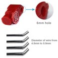 thumbnail image 2 of 100pcs Display Hook Locks Shop Store Accessories Display ABS lock stop lock Plastic Security Stop Locks, 6mm, 2 of 8