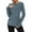 Navy, variant on FAIWAD Thermal Underwear for Women Fleece Lined Crew Neck Long Sleeve Tops Lightweight Layering Undershirts