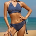 thumbnail image 2 of Nuevo traje de baño dividido con estilo para mujer Traje de baño de bikini informal cómodo OAVQHLG3B Store  lin121212, 2 of 4