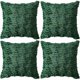 thumbnail image 1 of HAYAN 4 Pcs Christmas Throw Pillow Covers 18x18, Soft Faux Fur Pillow Cases Holiday Decorations, Fluffy Plush Accent Couch Cushion Case for Festivals Winter Sofa Living Room Home Decor(Green Tree), 1 of 1