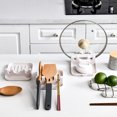 thumbnail image 4 of Kitchen Utensils Storage Rack Multifunctional Plastic Household Pot Lid Soup Spoon Rack, 4 of 6