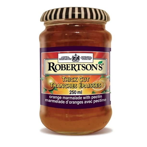 Marmelade à l'orange grossièrement tranchée de Robertson's 250 ml