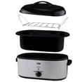 thumbnail image 2 of Oster Roaster Oven With Self-Basting Lid | 22 Qt, Stainless Steel, 2 of 4