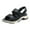 Black, variant on Gubotare Wide Sandals for Women 2025,Strappy Arch Support Flat Wedge Sandals Walking Sandals Women Open Toe Ankle Strap Comfortable Platform Slip-On Shoe for Summer Beach Casual (Black,Size 11)
