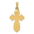 thumbnail image 4 of 14k Yellow Gold Eastern Orthodox Cross Charm Pendant, 4 of 4