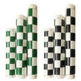 thumbnail image 4 of ZPAQI Leather Chess Board Roll-up Tournament Chess Mat Non Slip Soft Chessboard, 4 of 17