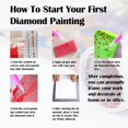 thumbnail image 2 of Nuevo kit de pintura con diamantes 5D de formas especiales, kit de pintura con diamantes de pavo real para adultos, kit de pintura con diamantes de cristal sin marco de 15 × 20 pulgadas.,Búho, 2 of 9