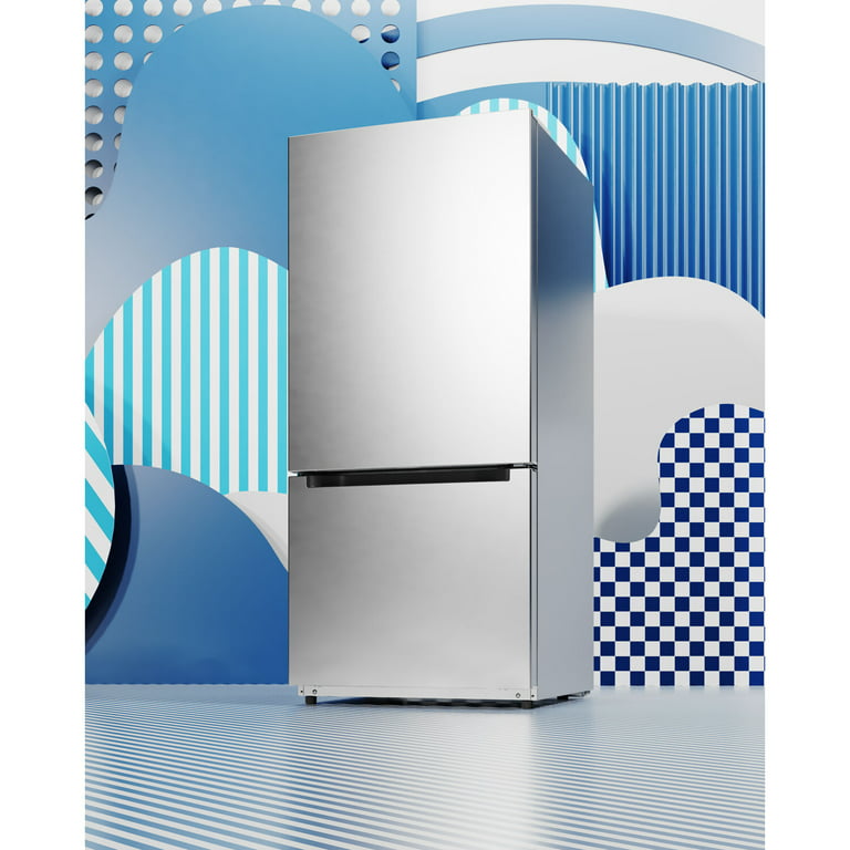 Midea® 30 in.18.7 Cu. Ft. White Bottom Freezer Refrigerator