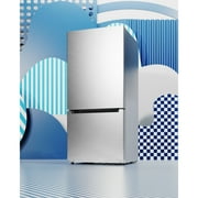 Midea 18.7-Cu. Ft. Bottom Mount Refrigerator, Stainless Steel, MRB19B7AST