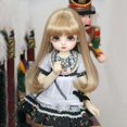 thumbnail image 1 of BJD/SD346Loli Perruque Poupée Fille Frange Cheveux Longs Accessoires Poupée Perruque Cheveux Ondulés Bouclés, 1 of 5