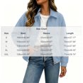 thumbnail image 2 of Kezqiaxn Lightweight Jacket Women Zipper Long Sleeve Loose Work Coat with Pocket Casual Outerwear Fashion Clothing, 2 of 4