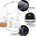 thumbnail image 2 of 2025 Latest Model Clear Wall Tablet Holder Acrylic Wall Mounted Phone Holder for iPad, Re, 2 of 5