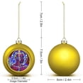 thumbnail image 2 of Tool Band Christmas Balls Ornaments Decoration Xmas Tree Hanging Ornament Pendant for Home Indoor Holiday Party Decor 2PCS, 2 of 8