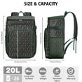 thumbnail image 3 of Bigfoot Hiking Scene Insulated Backpack Cooler, Leak Proof Cooler Bag with Artistic Design, Waterproof Lunch Backpack for Men, Women, Outdoor Trips, 3 of 6