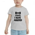 thumbnail image 2 of Ladies,I Have Arrived Cute Toddler T Shirts for Boys Girls (Gray, 2T), 2 of 5