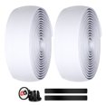 thumbnail image 1 of WEST BIKING Premium EVA Foam Road Bike Handlebar Tape - Non-Slip, Waterproof, Shock-Absorbing, with Adhesive Backing and Unique Patterns (White), 1 of 7