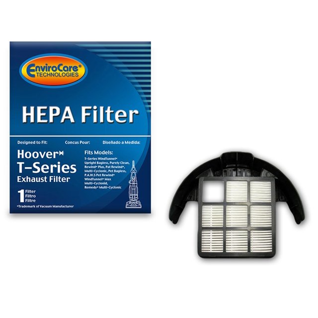 Envirocare Filtro De Aspiradora De Filtración Hepa De Repuesto Premium Diseñado Para Adaptarse A Los Montantes De Túnel De Viento Hoover Serie T