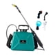 thumbnail image 4 of Pulverizador de bomba eléctrica, pulverizador de jardín, portátil, recargable por USB, 5L, correas ajustables, pulverizador de niebla, pulverizador de Verde oscuro, 4 of 8
