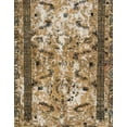 thumbnail image 1 of Ahgly Company Indoor Rectangle Abstract Brown Abstract Area Rugs, 4' x 6', 1 of 6
