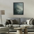 thumbnail image 2 of Lighthouse and Stormy Cliff Black Framed Floater Canvas Wall Art, design by Ziwei Li, 2 of 10
