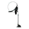 thumbnail image 2 of Under $1 Cat Wand Toy Cat Self-Interactive Toys for Indoor Cats Suction Cup Colorful Feather Cat Stick Toys for Indoor Cats Play Chase Exercise(Black), 2 of 6
