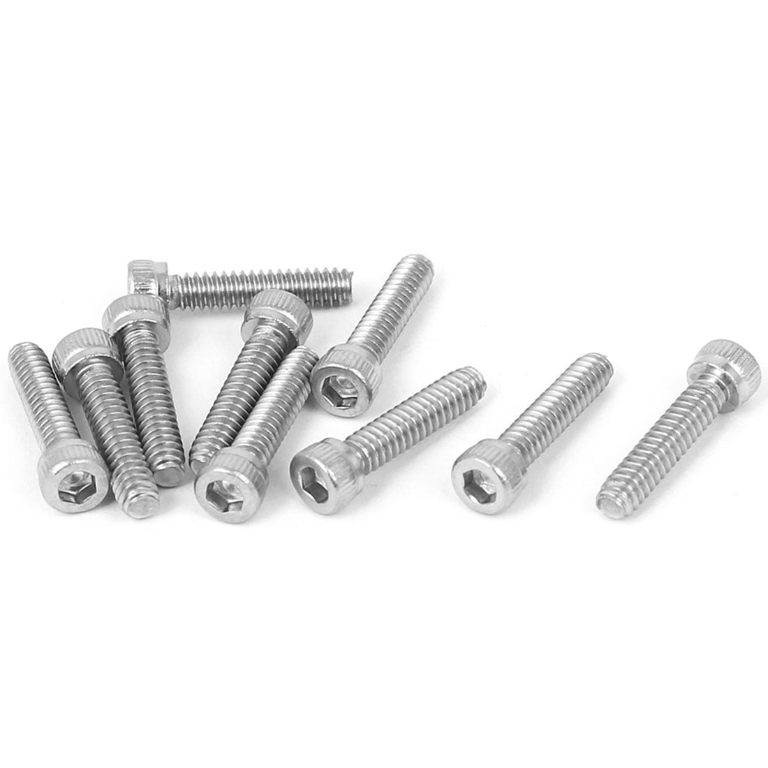 100 Pcs 12.9 Alloy Steel Hex Key Socket Head Cap Screws Bolts UNC 4#-40x1//2/"
