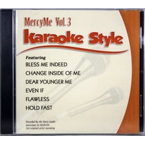 MercyMe Volume 3 Christian Karaoke Style NEW CD G Daywind 6 Songs