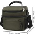 thumbnail image 4 of Bolsa Térmica Para Almuerzo FlowFly de Doble Capa Aislante Verde Militar, 4 of 9