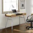 thumbnail image 1 of Techni Mobili Bureau d'Ordinateur Contemporain en Pin, 1 of 6