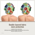 thumbnail image 2 of Yiaed Vegetable (2) Print Satin Bonnet Silk Bonnet Hair Bonnet for Sleeping Hair Bonnets, 2 of 6