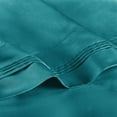 thumbnail image 4 of Superior Egyptian Cotton Solid Pillowcase Set, Standard, Caribbean, 4 of 6