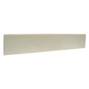 Design House 550533 Universal Marble Side Splash 19", White on White